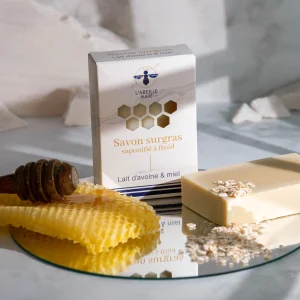 Savon saponifié à froid Lait d'avoine & Miel